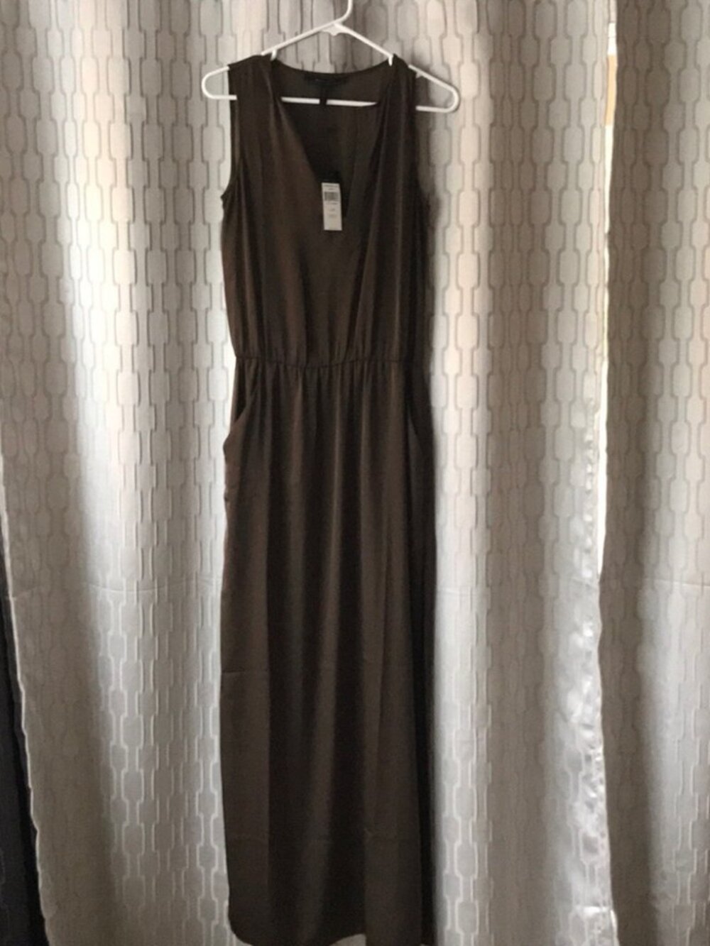 BCBGMaxazria Alexis Maxi Dress in Fatigue